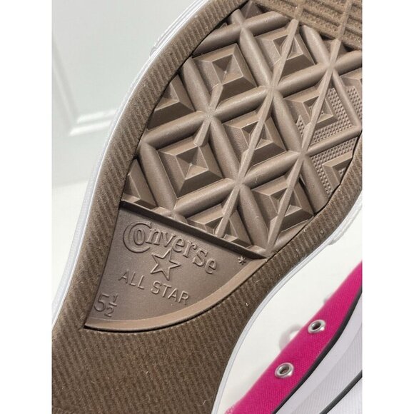 Converse Pink and White Sneakers - Picture 7 of 12